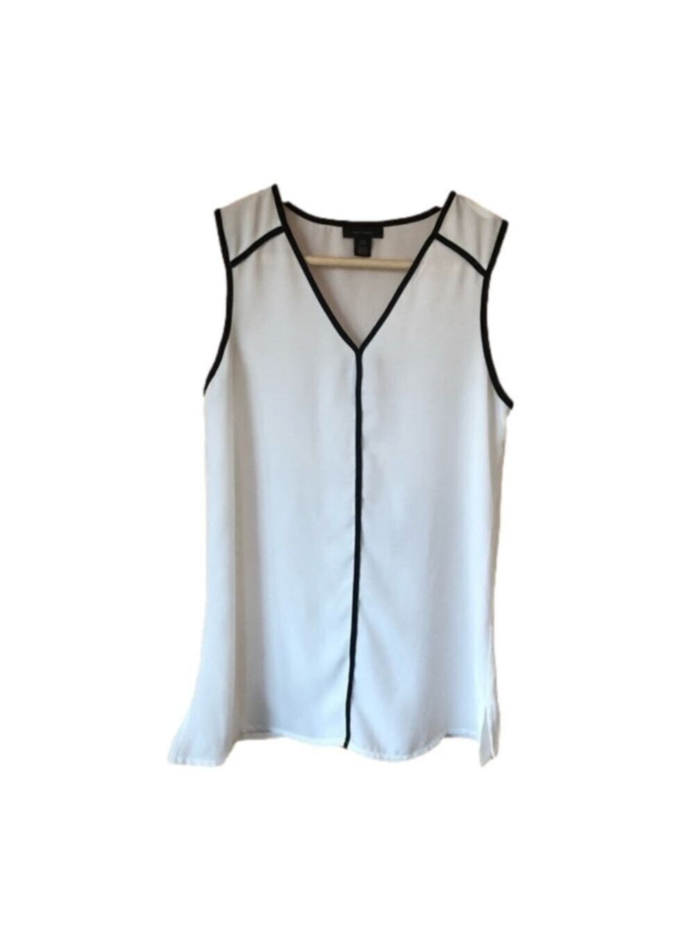 HALOGEN semi sheer crepe blouse petite size XXSP